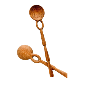 Cuillère de service en bois d'acacia de haute qualité Ensemble d'ustensiles de cuisine en bois du Vietnam Cuillère en bois de qualité pour la cuisine - Product Image 1