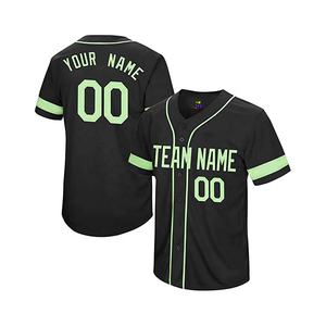 Sublimación de Jersey de béisbol personalizada de alta calidad, bordado disponible - Product Image 5