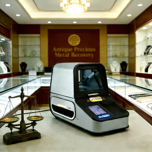 Analisador Portátil de Metais Preciosos de Alta Precisão, Dispositivo XRF com Transferência de Dados USB, Certificado CE/RoHS para Pureza de Ouro/Prata no Local - Product Image 2