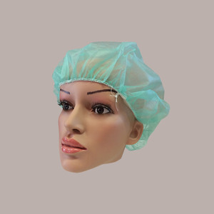 100 pièces casquette ronde produits d'hygiène élastique TNT couvre-chef - Product Image 2