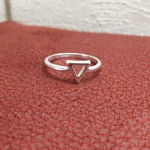 เครื่องประดับเงินสเตอร์ลิง925น้อยที่สุดแหวนมินิมอลลิสต์ของผู้หญิงแหวน925เงินสเตอร์ลิง925น่ารักเรียบง่ายสำหรับผู้หญิง - Product Image 5