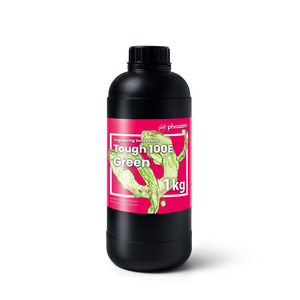 Résine Phrozen Engineering Tough 100E, matériaux d'impression haute durabilité, 1 KG, vert/noir - Product Image 3