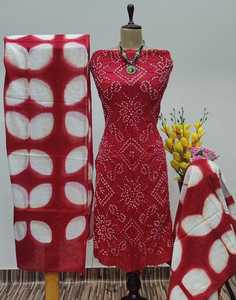 Bandhani traje satén bandhej anarkali vestido festivo traje de satén traje de lujo bandhani traje Premium satén étnico conjunto - Product Image 1