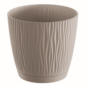 SANDY P 1L. Vaso da fiori, dimensioni (mm) 129x129x120, colore Mocca - Product Image 1
