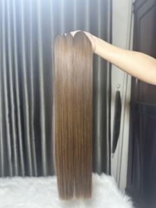 Extensiones de Cabello Virgen Remy Vietnamita de Primera Calidad Teñidas en Paquetes de Proveedor Mayorista, Cierre Frontal de Cabello Humano de Alta Calidad - Product Image 6