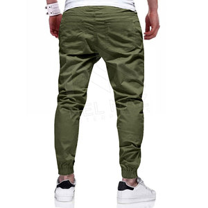 Pantalon cargo pour hommes en coton respirant avec logo personnalisé en gros Pantalon de travail en plein air avec de nombreuses poches pour la sueur des hommes - Product Image 2