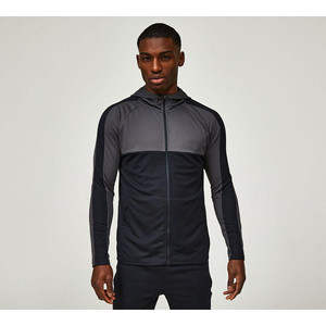 Survêtement décontracté à capuche zippé 100 % coton respirant grande taille pour homme, origine Pakistan, ensembles d'hiver imprimés légers - Product Image 3