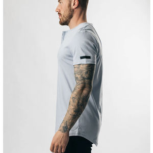 เสื้อยืดแฟชั่นลำลองสไตล์100% ผ้าฝ้ายสวมใส่สบายระบายอากาศได้ดีสำหรับทุกเพศเสื้อยืดแขนสั้นธรรมดา - Product Image 5