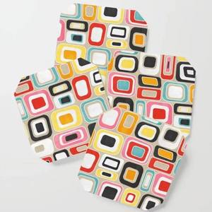 Vente en gros de sous-verres élégants en résine pour la décoration de table ARTISAN CRAFT, lot de 4 pièces, tapis et tampons au design nouveau - Product Image 3
