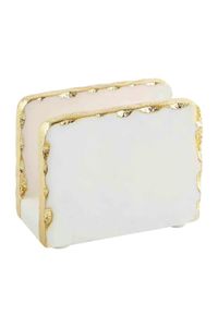 ที่ใส่กระดาษทิชชู่สำหรับตกแต่งบ้านแบบคลาสสิกสีดำหินอ่อน - Product Image 2