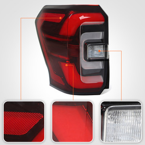JOLUNG pour Ford Expedition 22-24, feux arrière halogènes à configuration élevée, cadre chromé, lampe arrière NL1Z-13405-<span class=keywords><strong>B</strong></span> NL1Z-13404-<span class=keywords><strong>B</strong></span>, paire - Product Image 1
