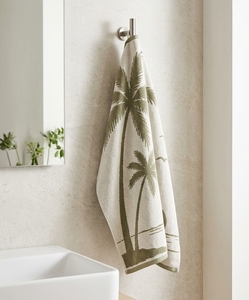Toalla de Playa de Tela de Rizo con Estampado de Palmeras Tropicales Personalizada, de Doble Cara, Ecológica, de Secado Rápido para Adultos, Transpirable y Ligera - Product Image 4