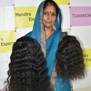 Vente en gros d'extensions de cheveux humains 100% temple vietnamien brut lâche profond aucun traitement chimique paquet de cheveux humains bouclés - Product Image 2