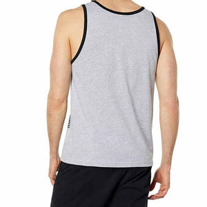 Camiseta Deportiva de Algodón/Spandex de Alta Calidad para Hombre, Secado Rápido, Cuello Redondo, Transpirable, Ropa de Fitness, Talla y Color Personalizables, Tejido de Punto - Product Image 6