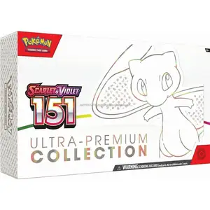 Nouvelles ventes Véritables activités d'intérieur Pokemoned Scarlet et Violet 151 Ultra Premium Collection-Scellé en usine