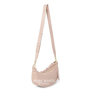 กระเป๋าสะพายหนังทำมือสไตล์อิตาลีพร้อมสายรัดแบบรูช-PM536 - Product Image 4
