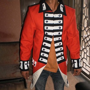 Personalizado al aire libre impermeable invierno hombres Regt Deatsville histórico rojo hombres chaquetas de lana a la venta ahora chaquetas - Product Image 3