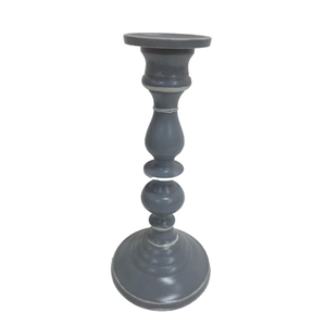 Soporte de vela de aluminio recubierto de polvo blanco azul para decoración del hogar para ceremonias religiosas espirituales para soportes de cónico - Product Image 3
