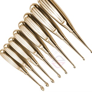 Juego de Curetas Espinales de Acero Inoxidable de 8 Piezas en Oro Rosa, Cuchara Afilada Volkmann, Herramientas Quirúrgicas Manuales Reutilizables JIMED SURGICAL - Product Image 2