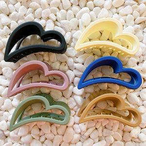 Elegante Juego de Pinzas para el Cabello de Plástico PC, Decoración Diaria para el Cabello de Niñas, en el Nombre de tu Corazón - Product Image 1
