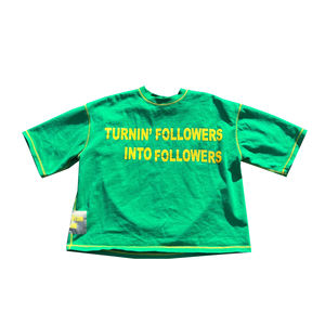 Nueva Camiseta Extra Grande de Corte Cuadrado para Hombre, Algodón Sólido, Cuello Pequeño, Hombros Caídos, Logotipo Frontal, Estilo Urbano - Product Image 1