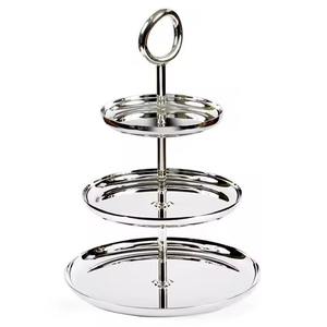 Base Redonda de Metal para Pastel con Decoración de Mariposas - Product Image 3