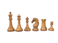 Juego de Ajedrez de latón y Metal de torneo de lujo personalizado Piatigorsky, juego de mesa con piezas de madera desgastadas