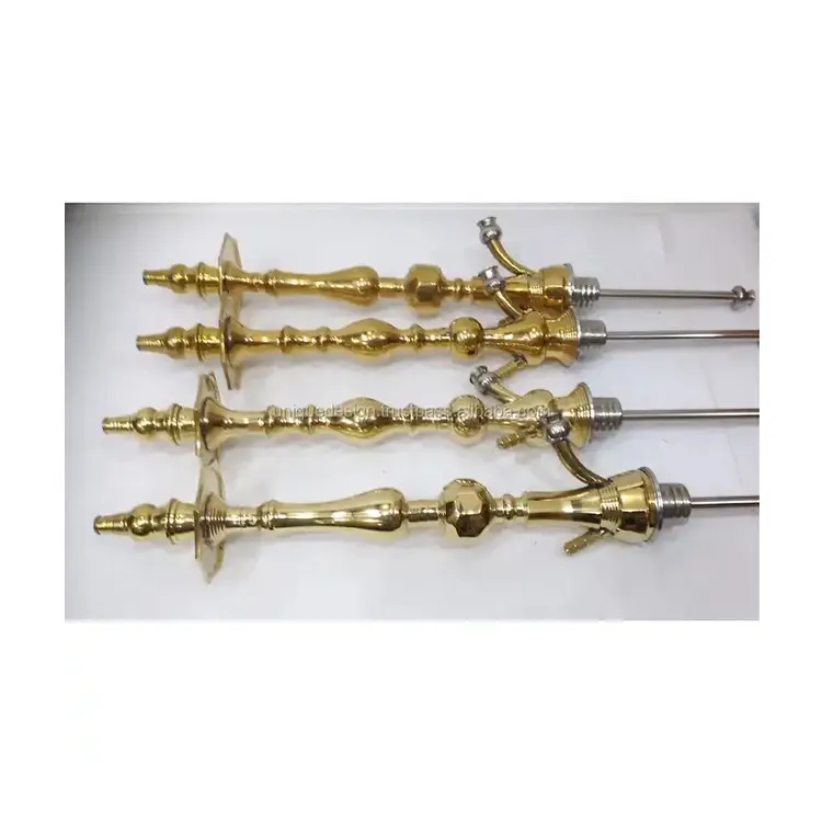 Hookah set SHISHA Hookah Arabic Hukka pipe sheesha hookha 2023 New Arrival Quality Wholesale Egyptian Hookahs Brass Three Levels