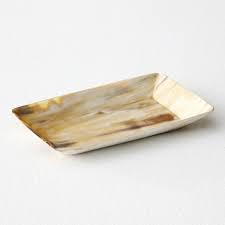 Lujosa bandeja Rectangular para servir cuerno de vaca y búfalo para el hogar y utensilios de cocina, bandeja para servir cuerno de mesa para calidad de exportación - Product Image 6