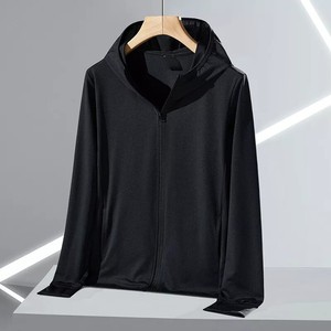 Sudadera con capucha de protección solar de punto de invierno para mujer, Jersey deportivo de talla grande con logotipo frontal, algodón, coreano, - Product Image 2