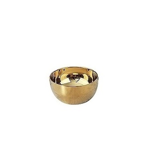 Bol en acier inoxydable doré - Design moderne et luxueux, écologique, pour les fêtes, la cuisine, la maison, les hôtels et les restaurants, décoration de table - Product Image 1