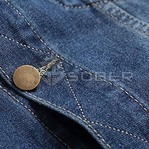Nouveauté veste en jean pour hommes vêtements de rue en gros utilisation hivernale respirant séchage rapide couleur et taille personnalisées à bas prix - Product Image 5