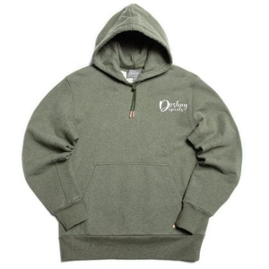 Sweat à capuche épais brodé personnalisé 350gsm épais sans ficelle sweat à capuche homme en molleton de coton surdimensionné - Product Image 6