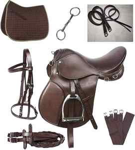Selle de cheval en cuir avec doublure en tissu de coton de haute qualité, prix bas, fabrication sur mesure, vente chaude - Product Image 4