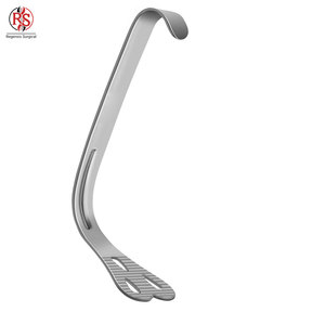 Retractor de Mejillas Reutilizable Weider, Retractor de Lengua Sweetheart, Hoja Dentada, Instrumento Quirúrgico Dental - Product Image 4