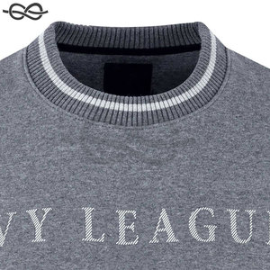 เสื้อสเวตเตอร์คอกลมสำหรับผู้ชายผู้หญิงเสื้อสเวตเตอร์คอกลมผ้าคอตตอนพิมพ์โลโก้ตามสั่ง - Product Image 5