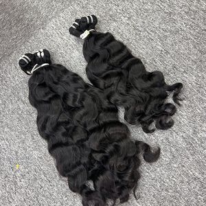 ผมมนุษย์ม้วนเป็นลอนแบบม้วนผมสำหรับฤดูใบไม้ผลิคุณภาพสูง - Product Image 2