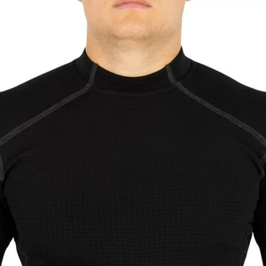 Ensemble de sous-vêtements thermiques mi-saison pour homme, gestion améliorée de l'humidité, coupe extensible, 100 % polyester tricoté, 2 pièces P1G BASE LEVEL 2 - Product Image 3