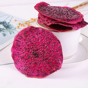 En gros organique doux séché blanc rouge fruit du dragon sans sucre bon goût lyophilisé tranches de pitaya déshydratées - Product Image 3