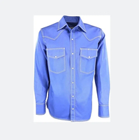 Chemise de travail en coton respirant résistant aux flammes pour hommes, tissu sergé de qualité supérieure, poids moyen, vêtements de soudage