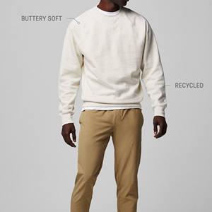 Pull de sécurité pour hommes, coupe régulière, poids lourd 100% coton, sweat-shirt brodé tendance et lumineux - Product Image 3