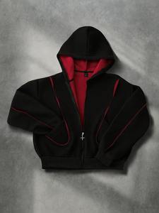 Sweat-shirt oversize pour homme, style streetwear décontracté, fabriqué en tissu épais et coupe ample. - Product Image 4