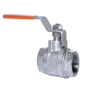 Vanne à boisseau sphérique compacte en acier inoxydable en deux pièces classe d'extrémité de filetage manuel 300 pour l'application de l'eau traitement chimique général OEM - Product Image 2