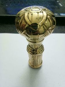 ด้ามจับไม้เท้าทองเหลืองสไตล์วินเทจแบบเรือเดินสมุทร, หัวไม้เท้าโบราณ, จับกระชับมือ, เหมาะสำหรับนักสะสม, ผู้สูงอายุ - Product Image 3