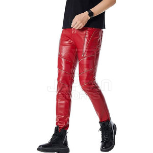 กางเกงหนังผู้ชายขายดี น้ำหนักเบา คุณภาพพรีเมียม สำหรับใส่ลำลอง - Product Image 3