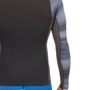 2025 Wholesale Lightweight <b>Men</b> <b>Rash</b> <b>Guard</b> for Sale Breathable Spandex Polyester Made <b>Men</b> <b>Rash</b> <b>Guard</b> - Product Image 4