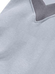 Confortable col en V surdimensionné sweat femmes décontracté à manches longues doux coton pull coupe ample tenue quotidienne - Product Image 3