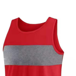 2025 New Quick Dry Casual Streetwear Gym Tank <b>Top</b> High Quality Wholesale Best Design <b>Sleeveless</b> Men Tank <b>Top</b> - Product Image 3