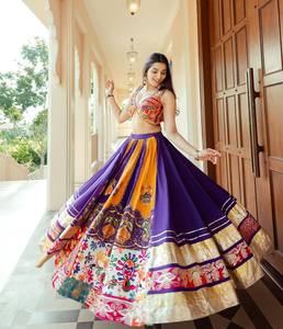 ALC SERIES Modern Navratri Chaniya Choli spécial pour les fêtes Design réversible toutes saisons - Product Image 4