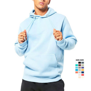 Logo personnalisé de haute qualité grande taille 100% coton hiver thermique hommes sweat à capuche Streetwear épais poids lourd OEM - Product Image 1